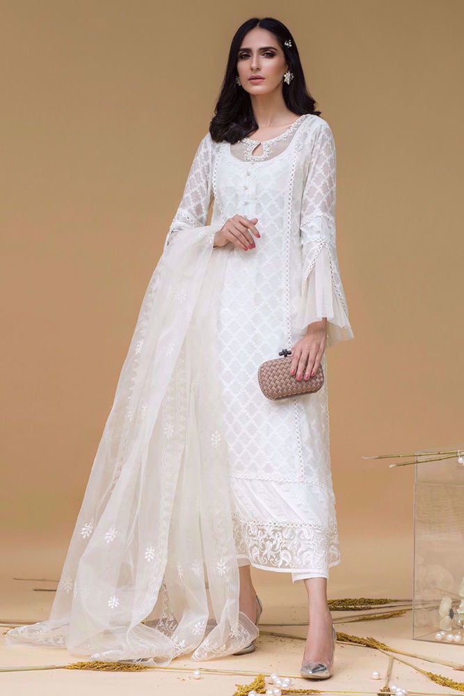 White shadow with Timeless Appeal | Ansab Jahangir
