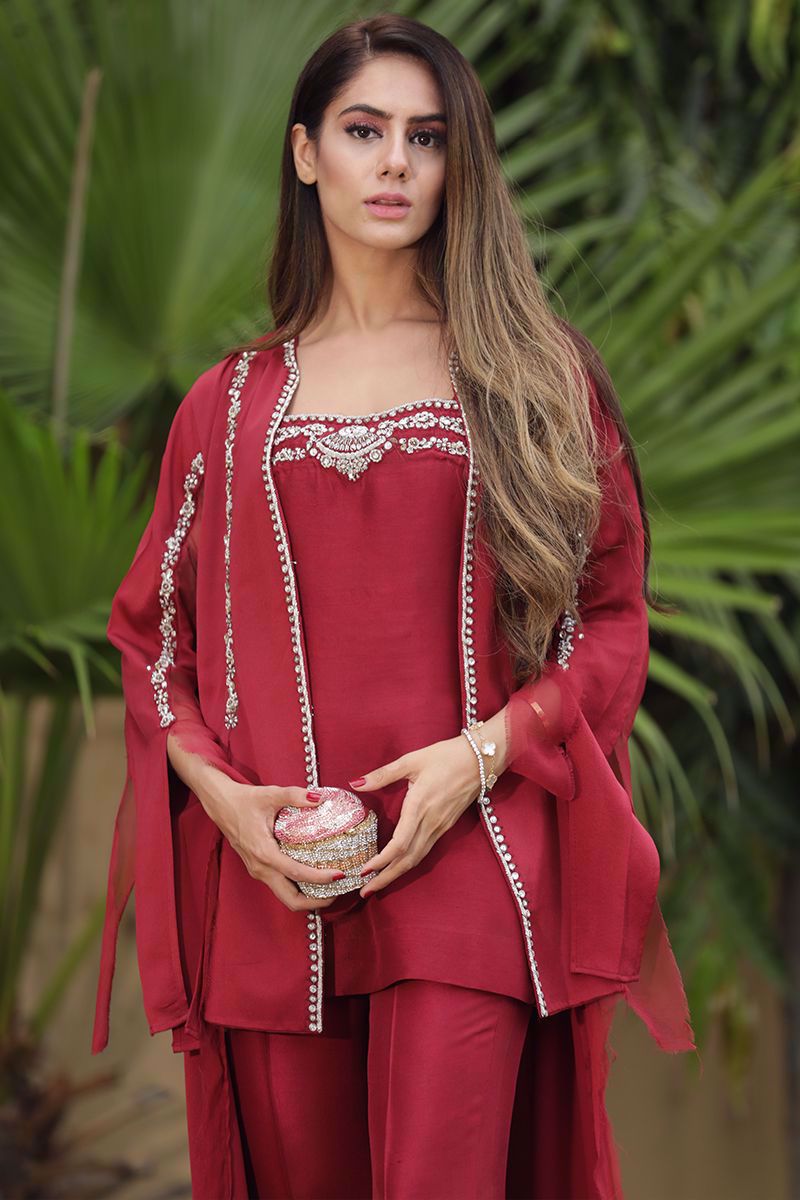 EMBROIDERED LUXE JACKET FULL SET