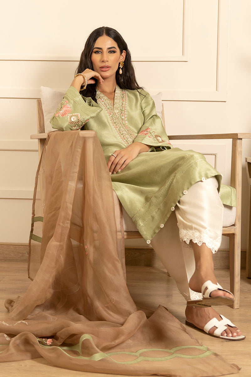 Delina - Shirt And Dupatta