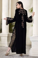 Antique bail on velvet with pants