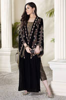 Antique bail on velvet with pants