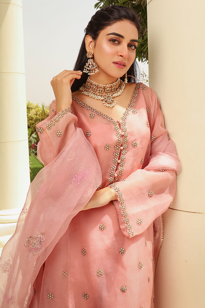 Moon Glow Shirt and Dupatta With Pants