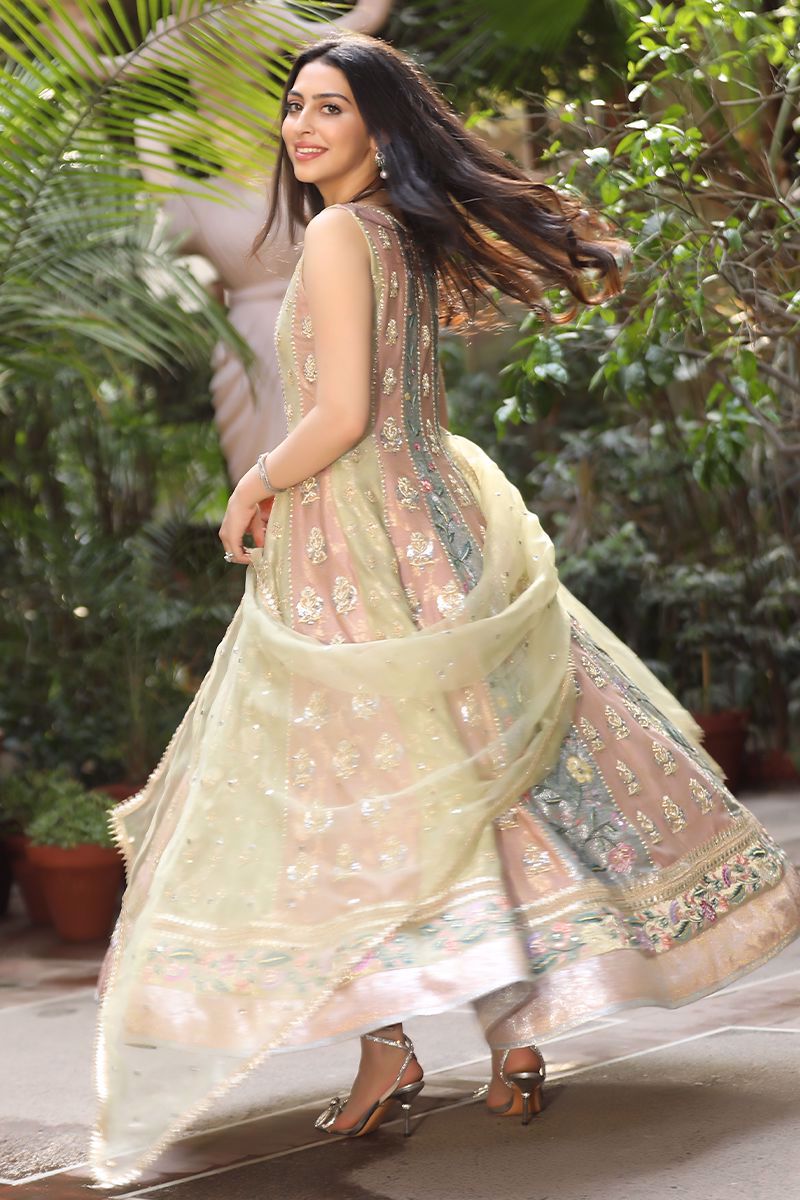 Peshwas With Pants And Dupatta