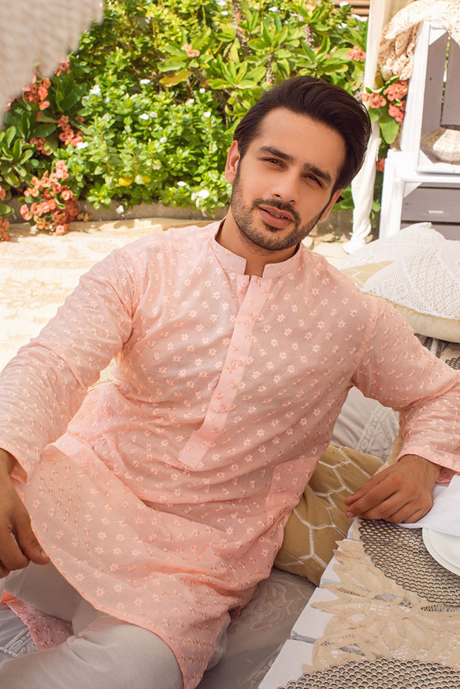 Aysar - Man with Fine Embroidery | Ansab Jahangir