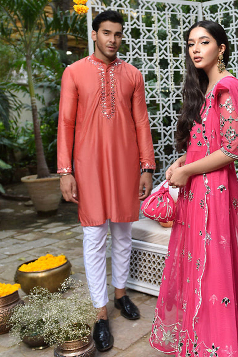 Abrar Sheesha Kurta