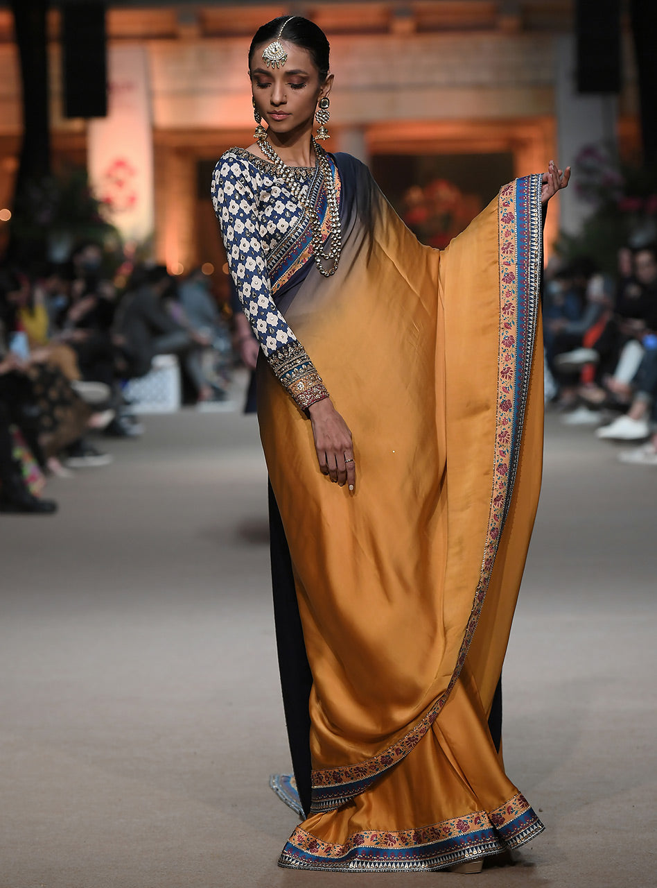 Sunheri Saree