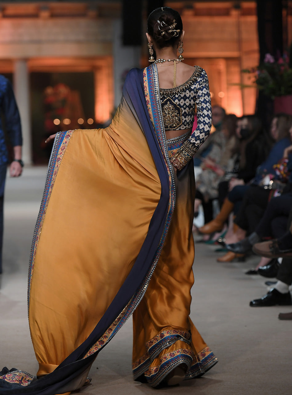 Sunheri Saree