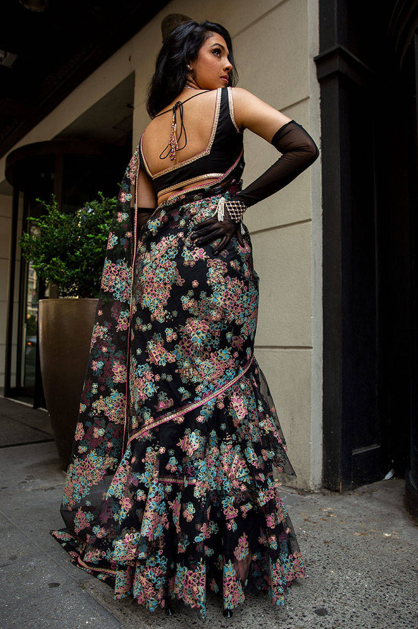 Tranquil Mist Saree