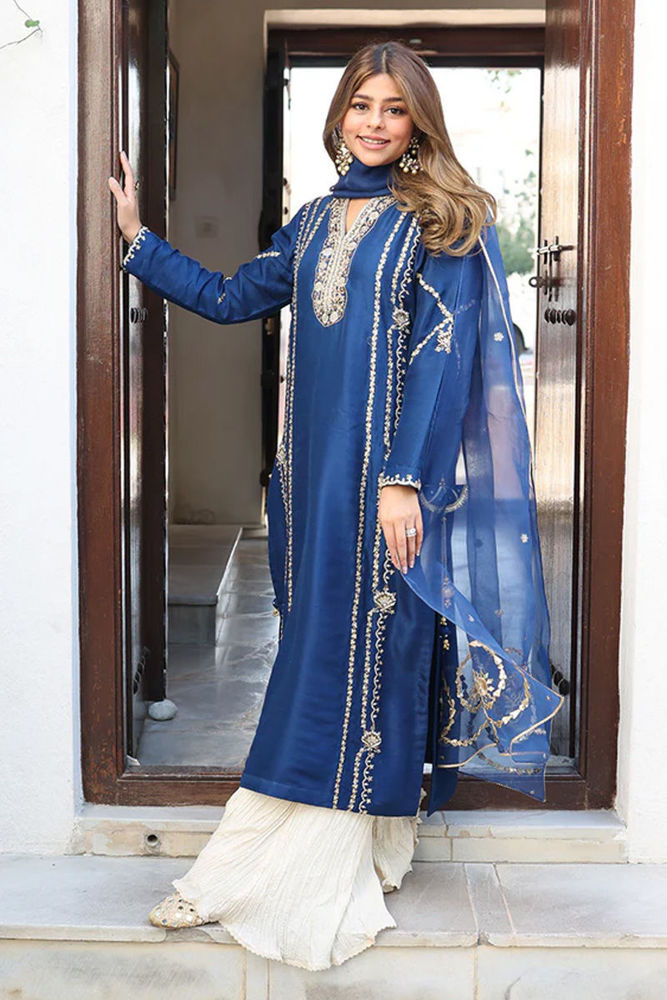 Ahelia - Pure Raw Silk Pants