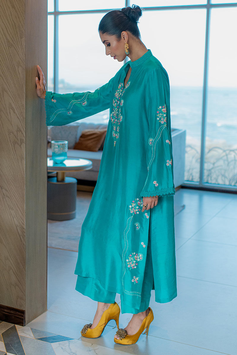 Flora - Shirt And Dupatta