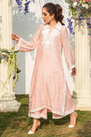 Pink and white lace
