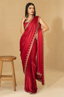 Maroon Saree
