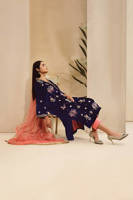Confetti Velvet Phiran With Pants
