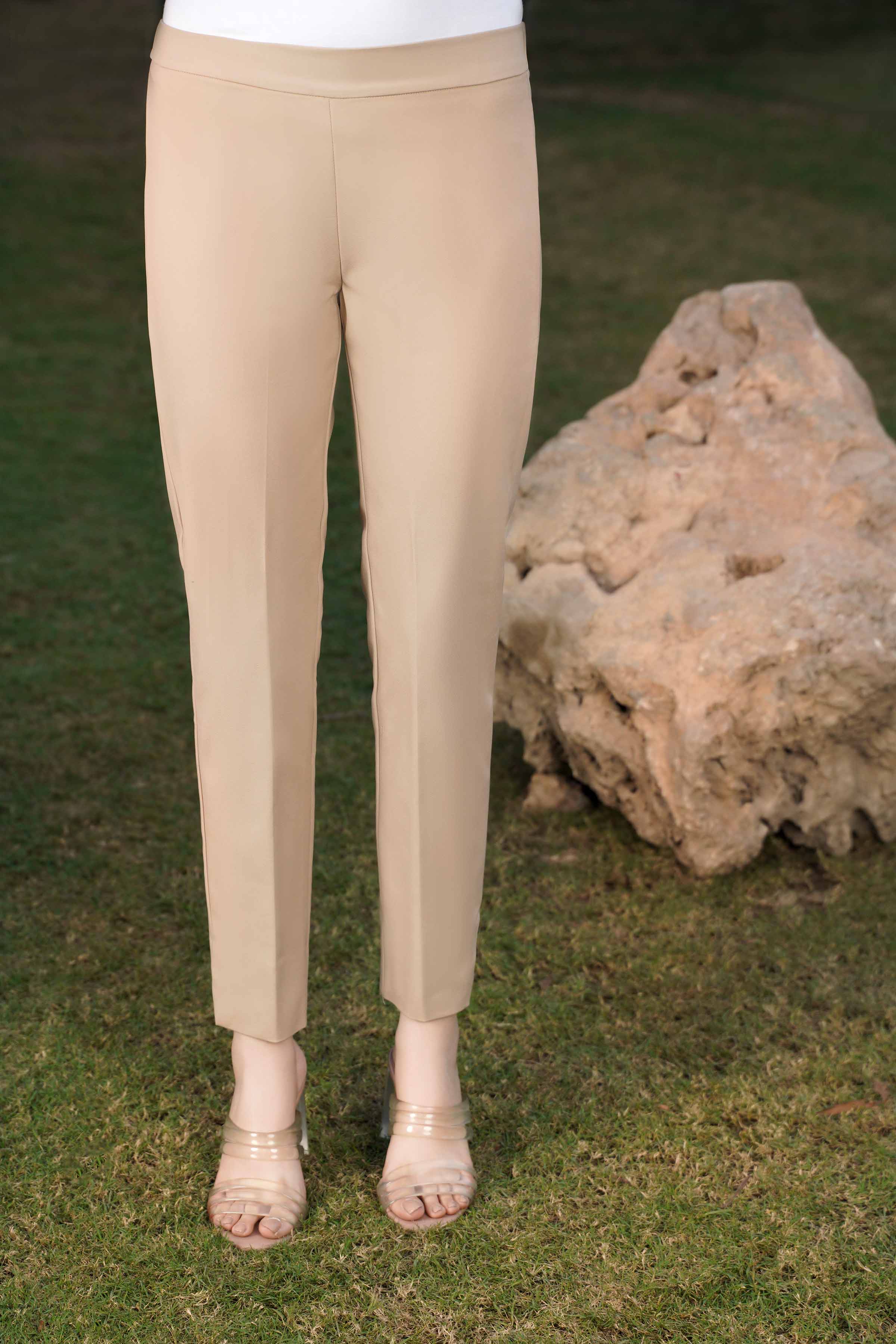 Dyed Pants-Beige