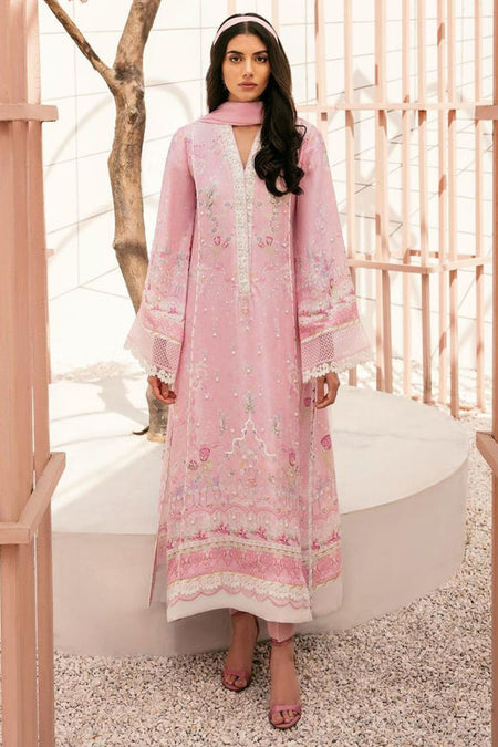 Rose Latte Shirt and Dupatta