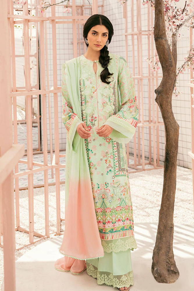 Pistachio Creme with Modern Styling | Ansab Jahangir