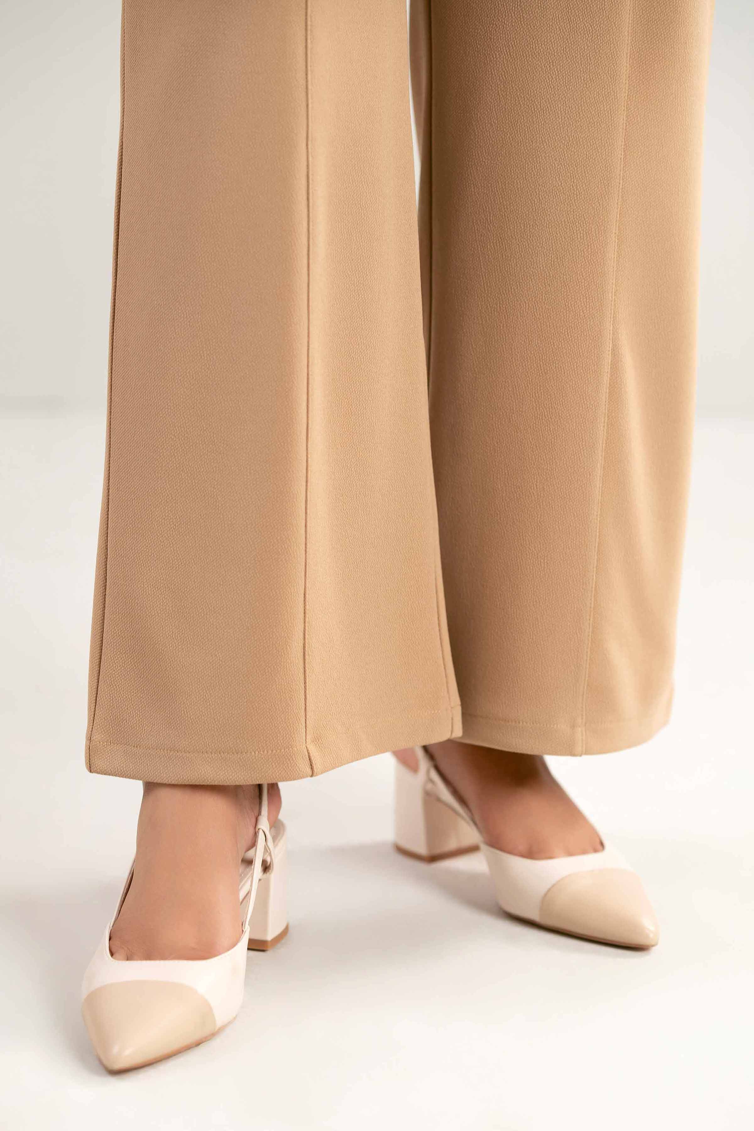 Dyed Pants-Beige