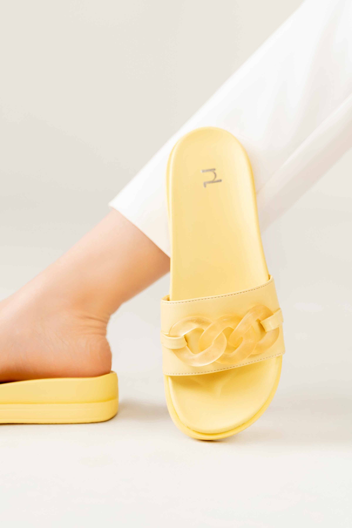 Yellow Chappal-440542902