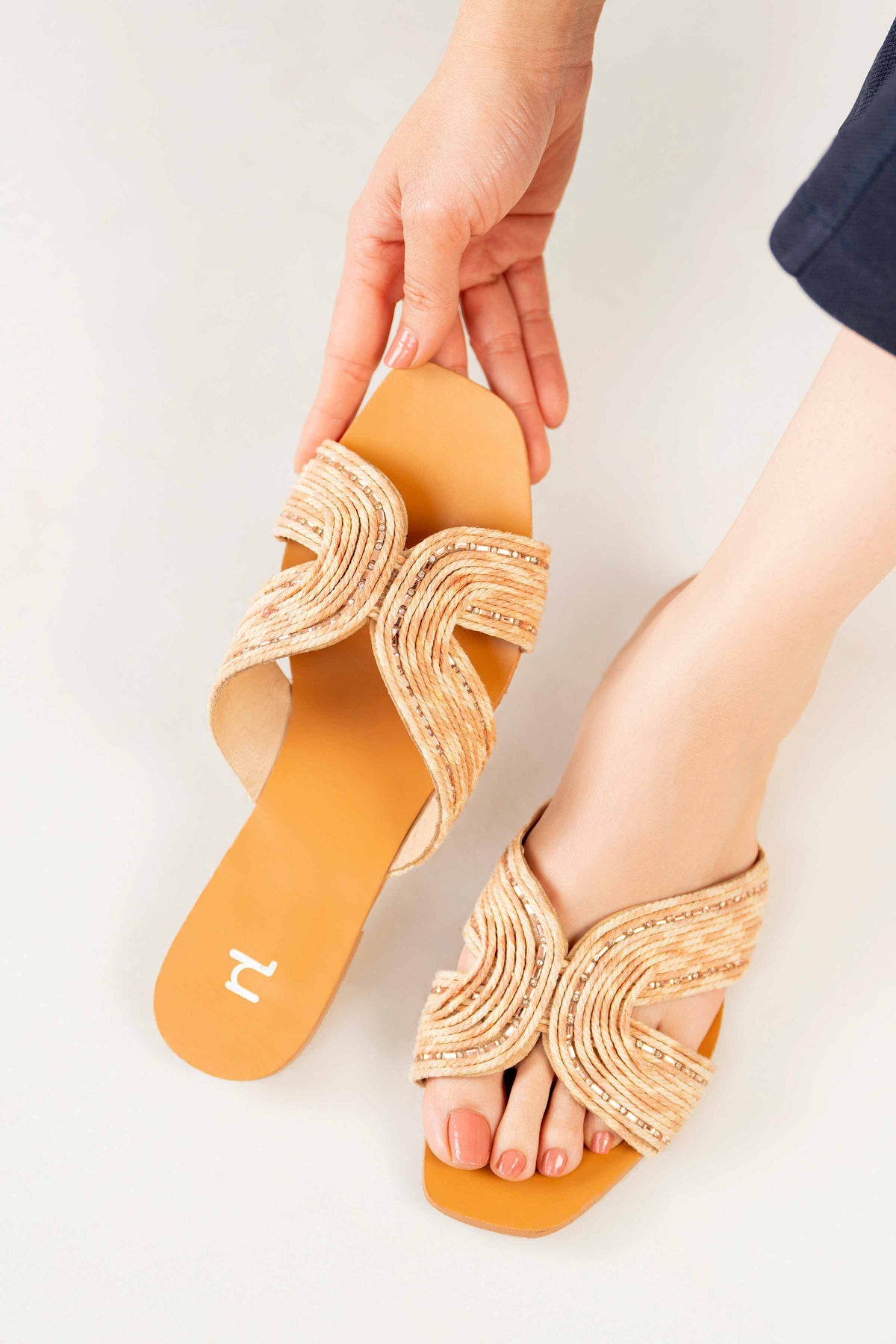 Yellow Chappal-440702902