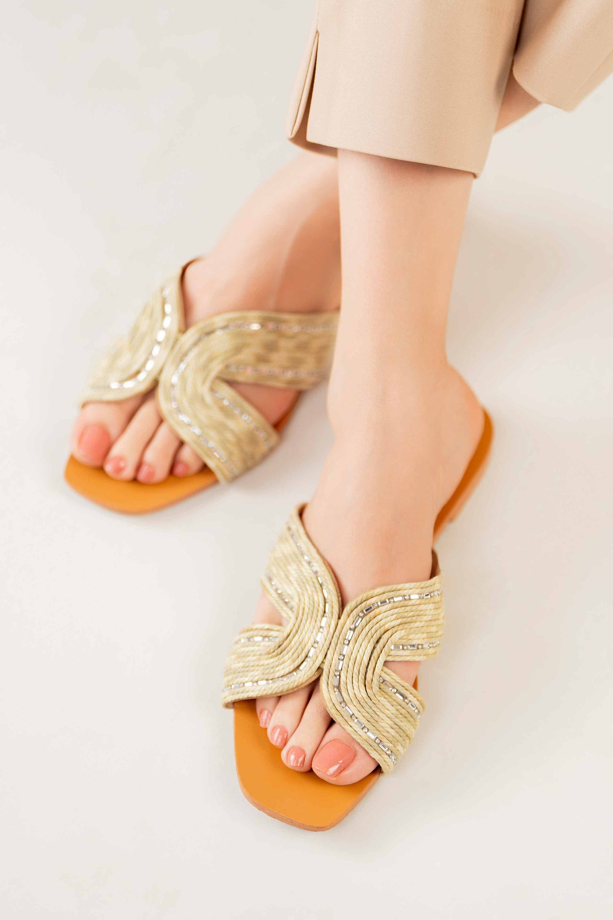 Light Green Chappal-440702904