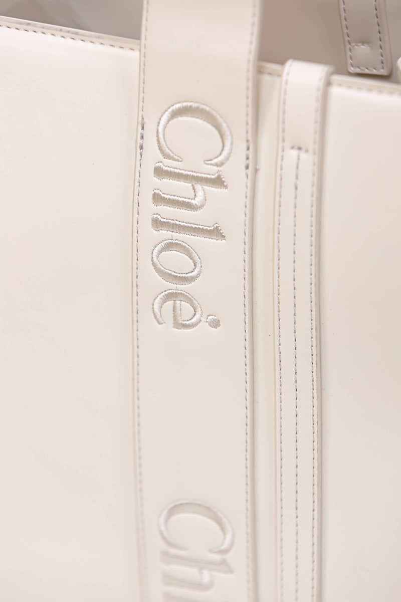 White Tote Bag-441022112