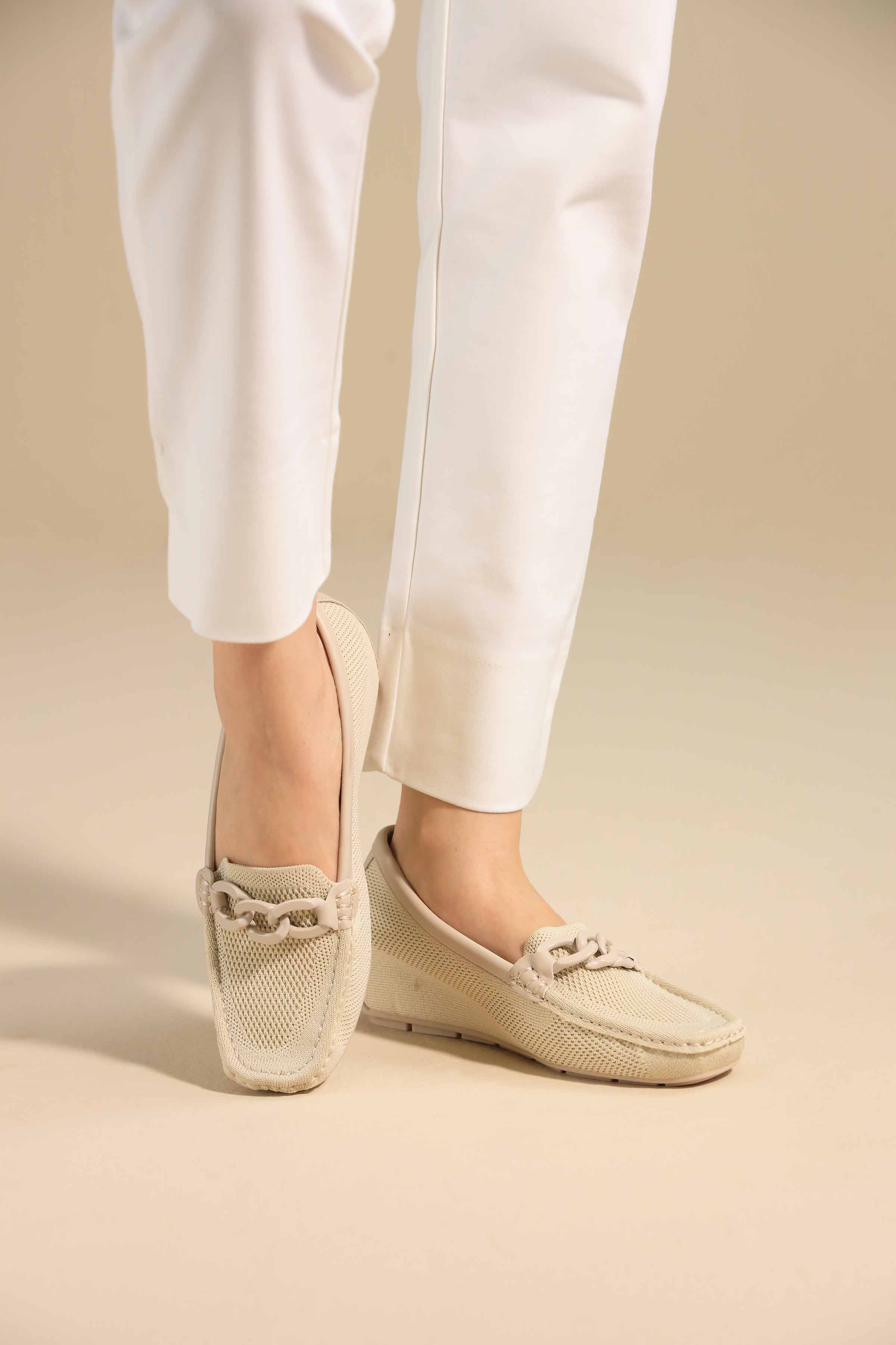 Beige Loafers-443062918
