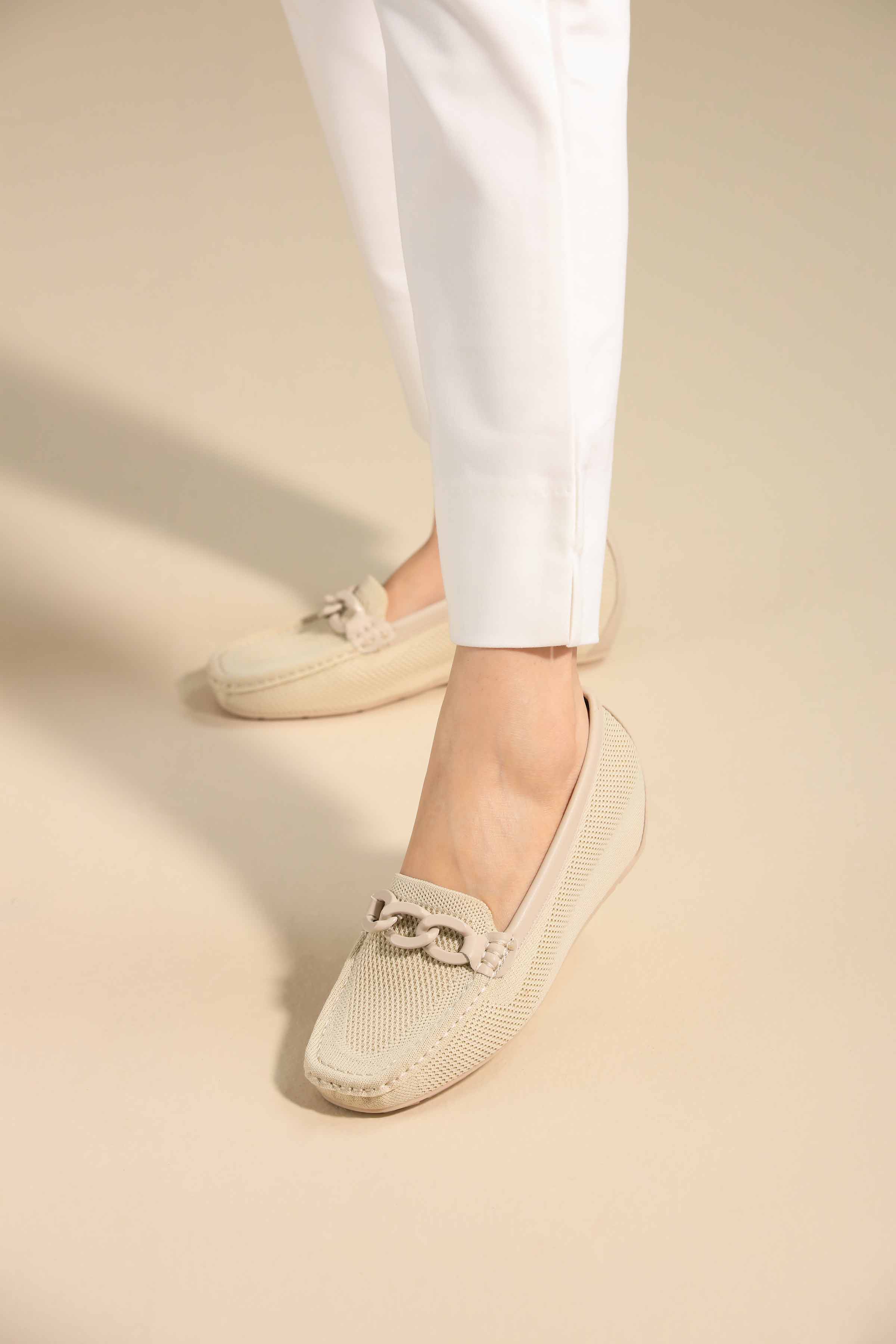 Beige Loafers-443062918