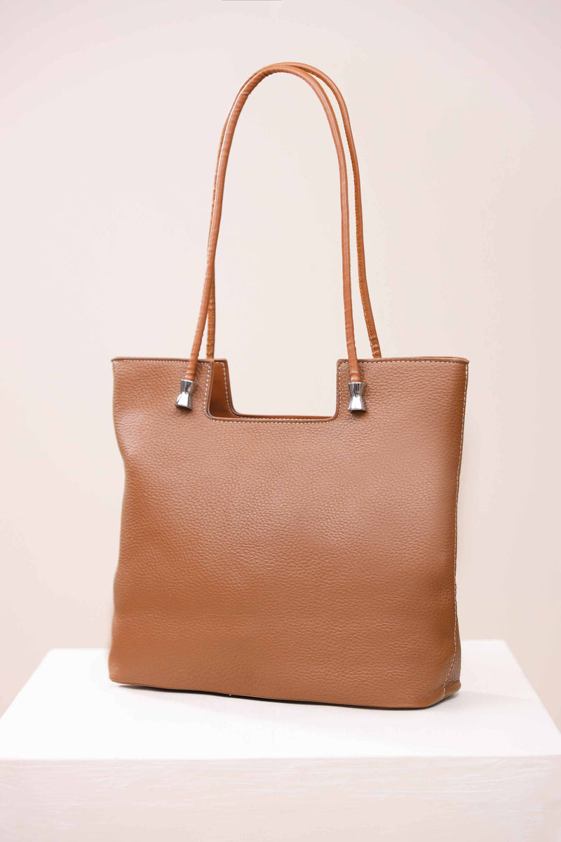 Brown Tote Bag-443512113