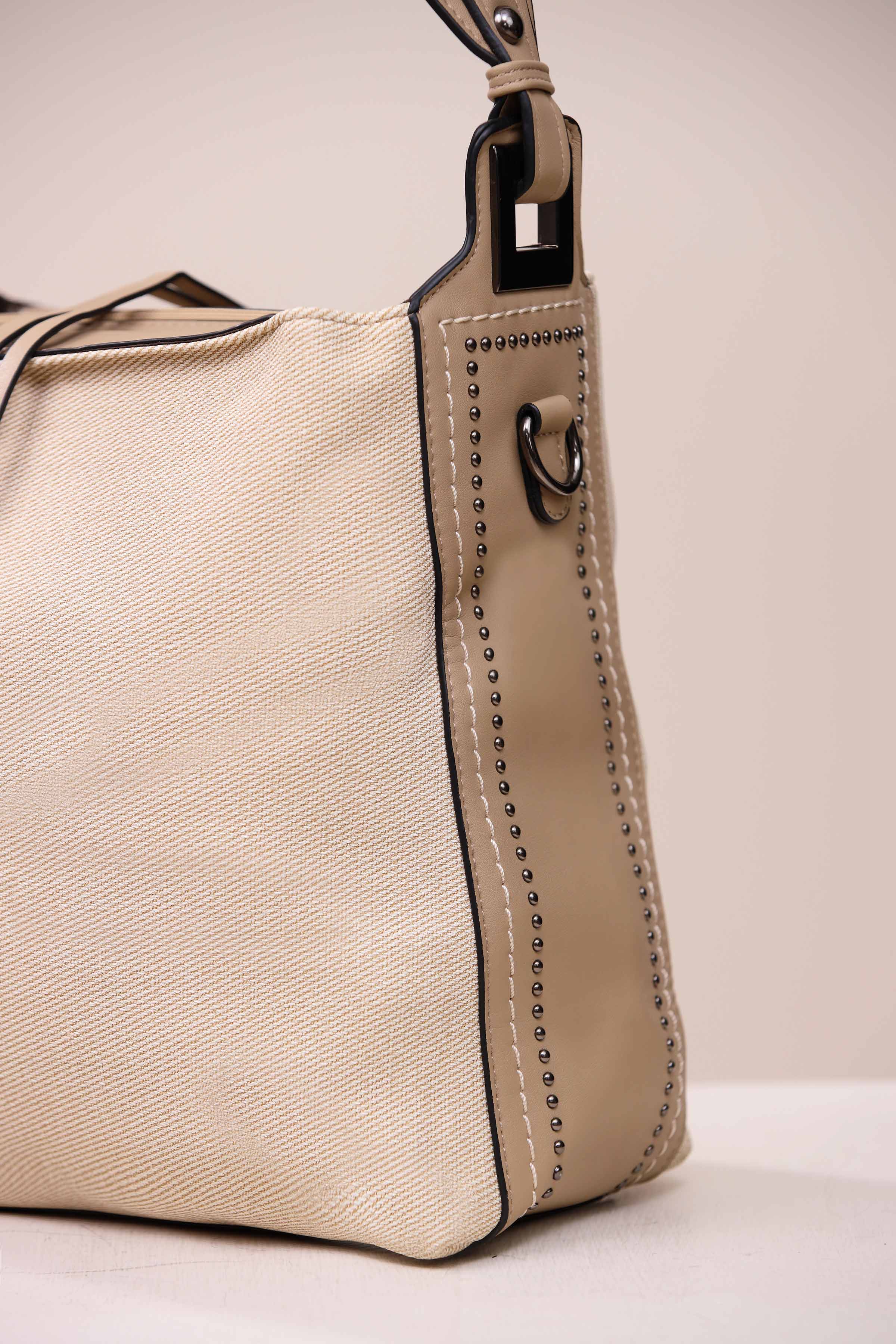 Khaki Hand Bag-444322130