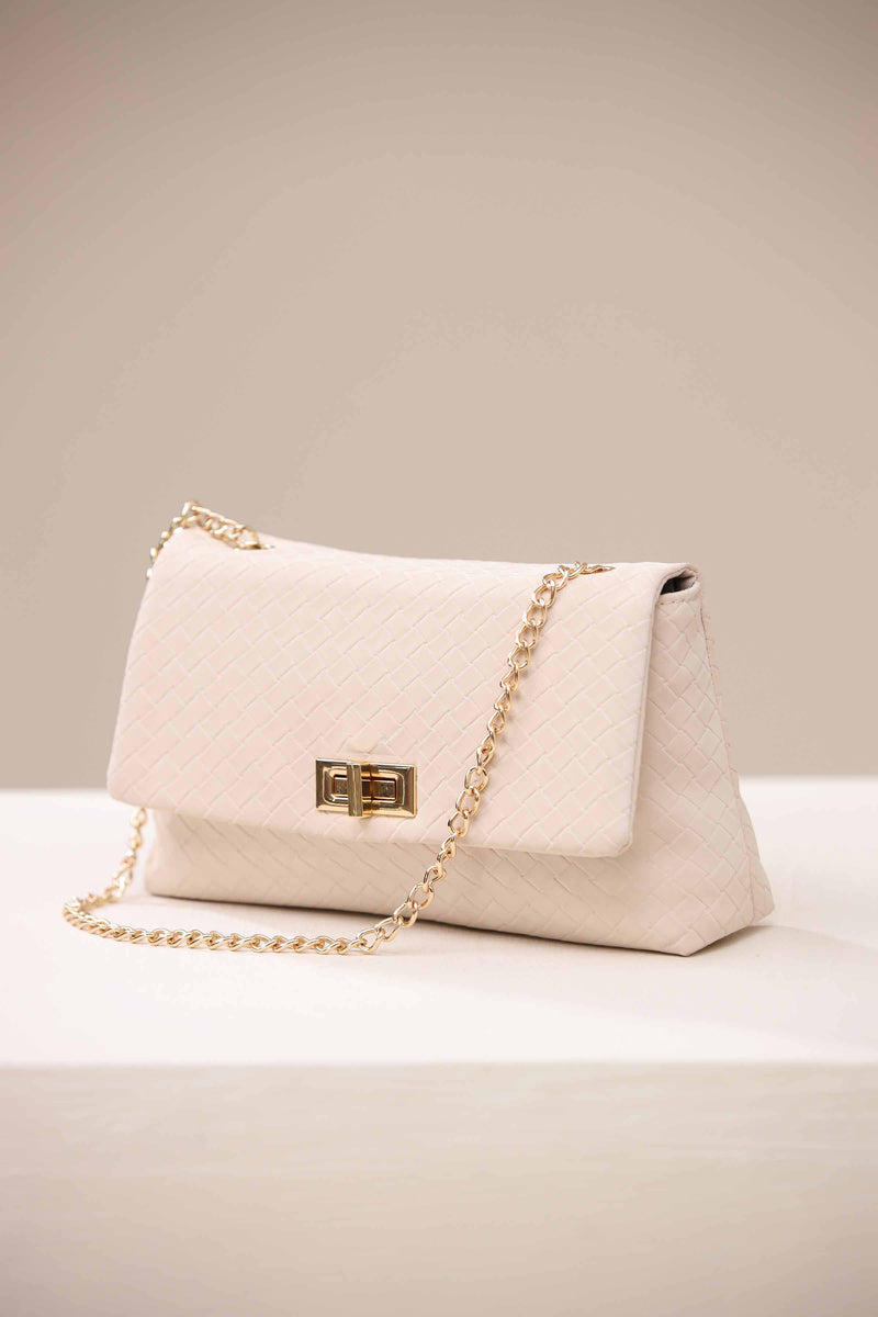 Beige Shoulder Bag-444592118