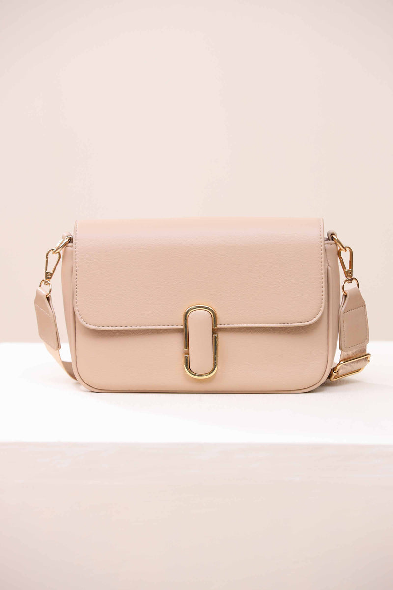 Nude Shoulder Bag-444692126