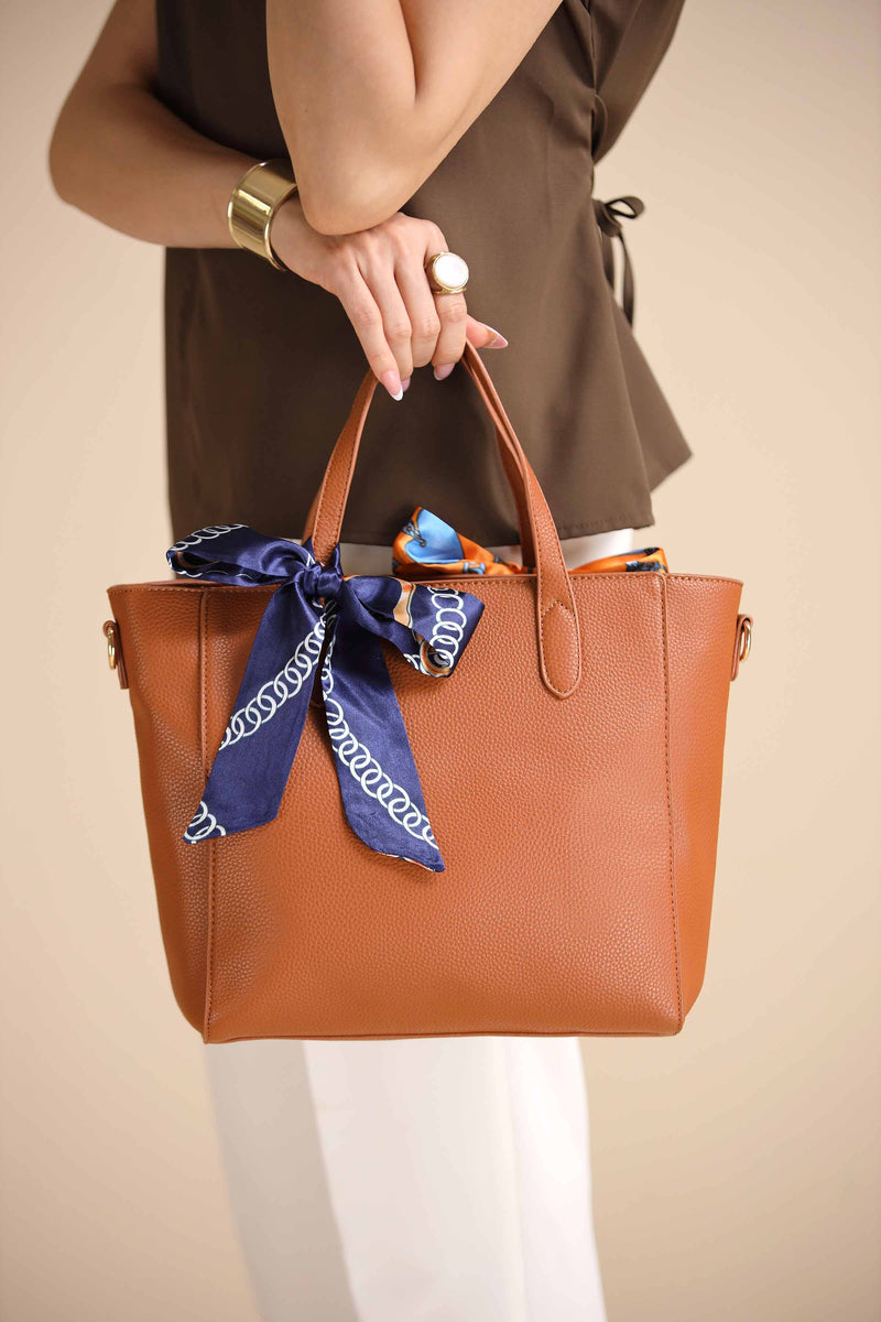 Brown Shoulder Bag-444832113
