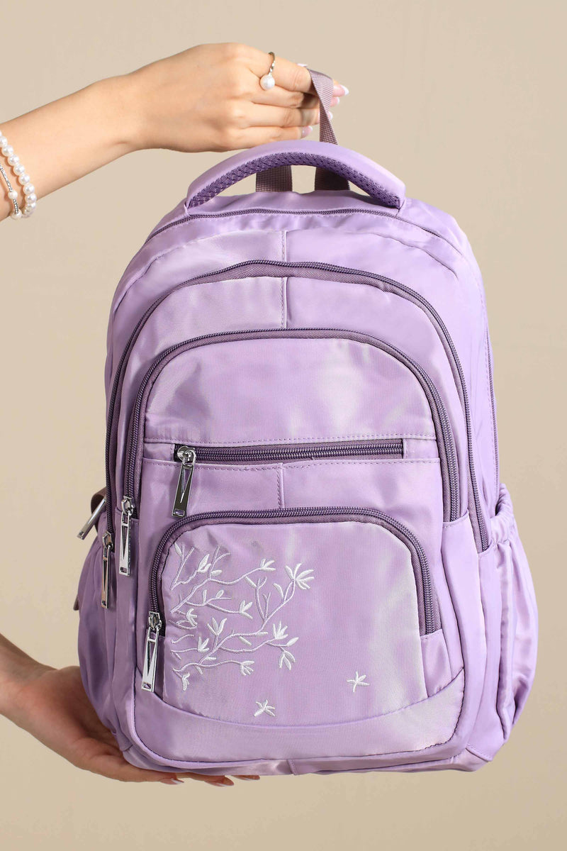 Dark Purple Back Pack-445142109