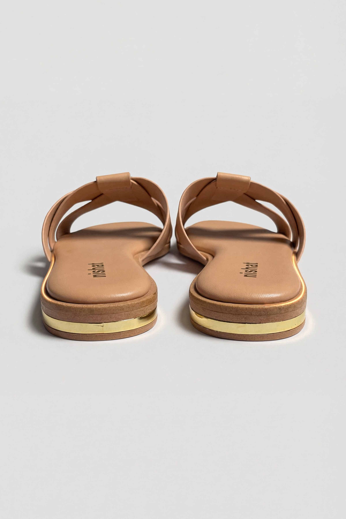 Beige Chappal-445202918