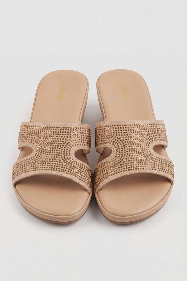 Dark Beige Wedges-445352918