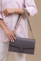 Grey Shoulder Bag-445642111