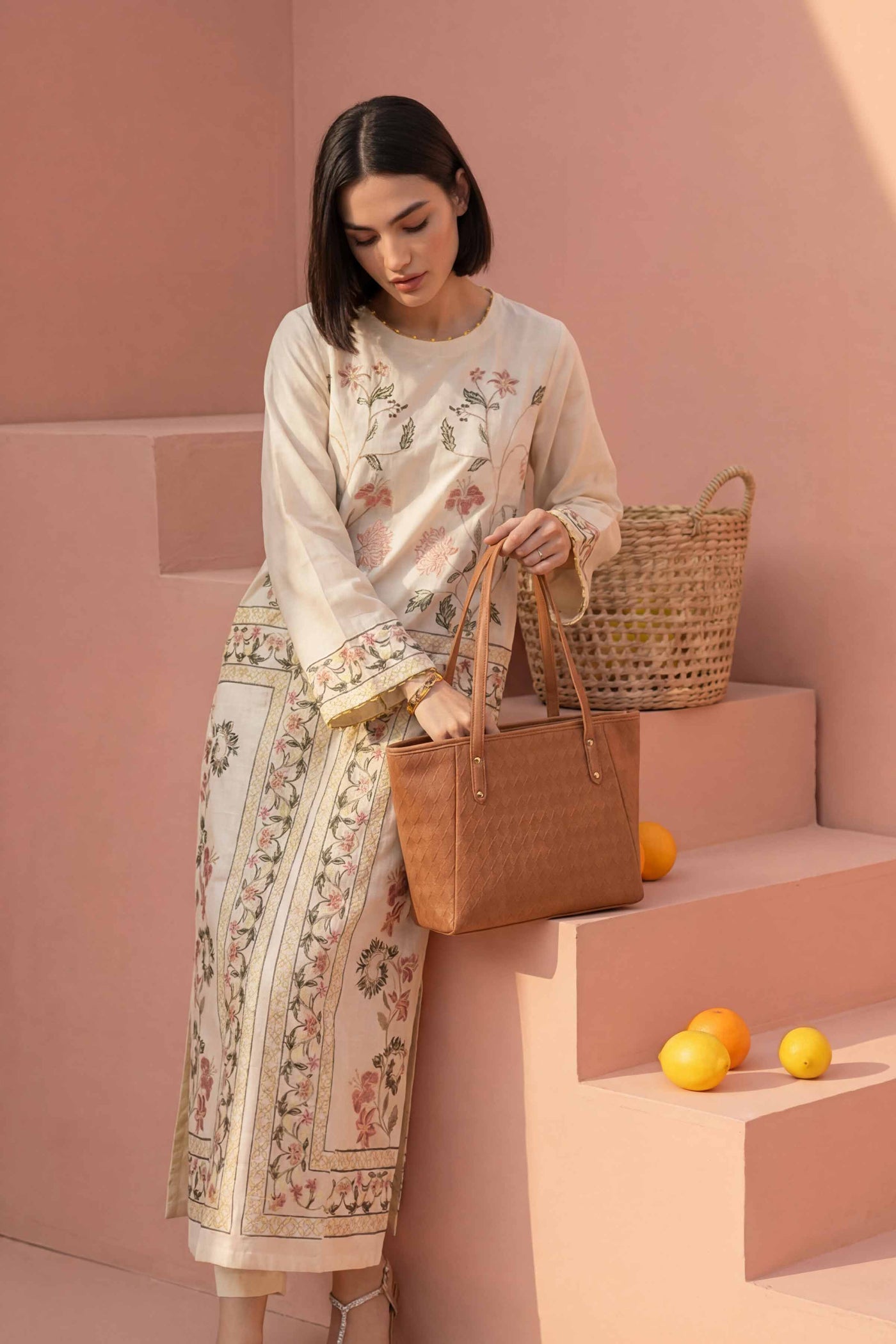 3 Piece Embroidered Lawn Suit
