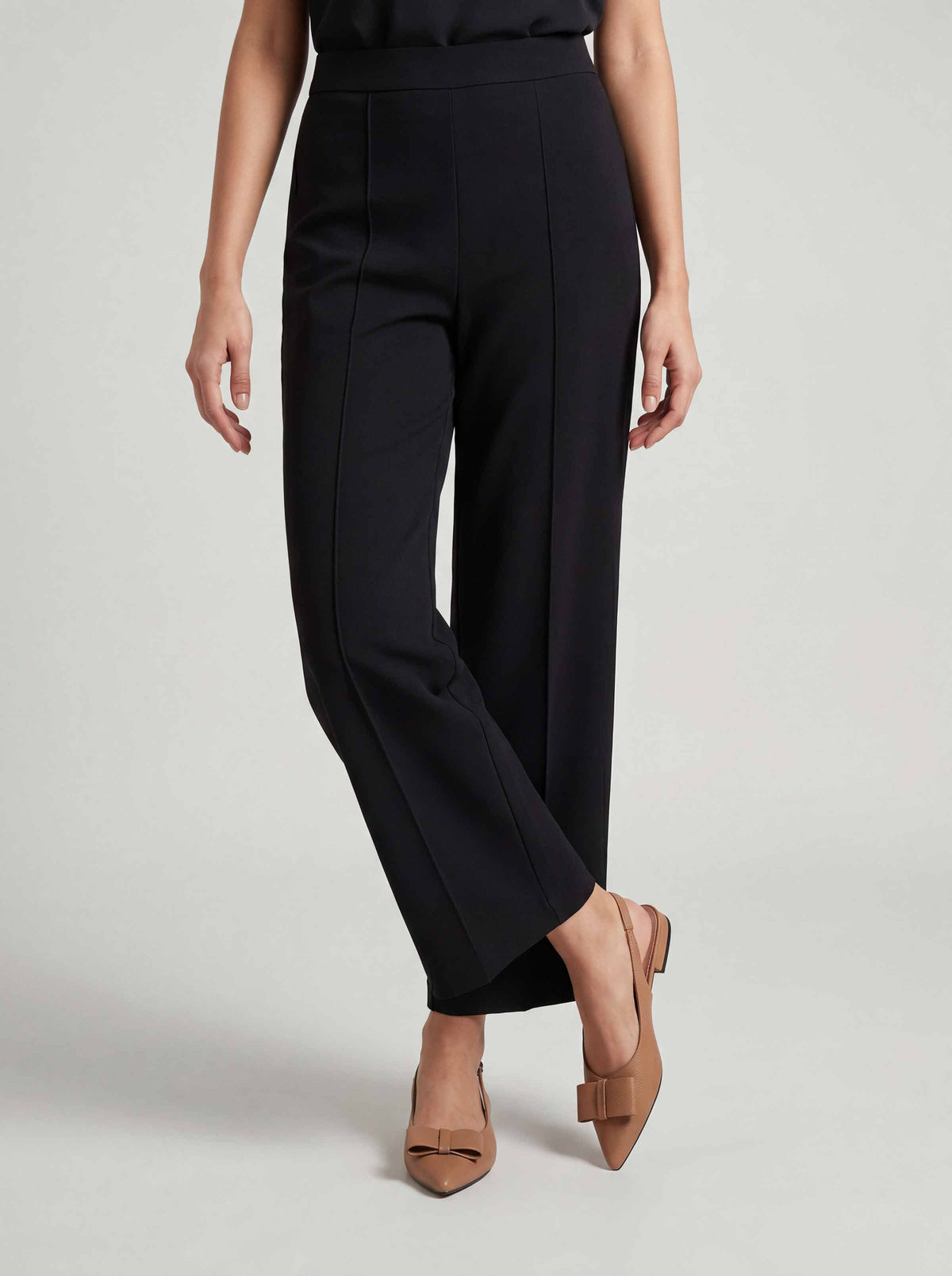 Dyed Pants-Black