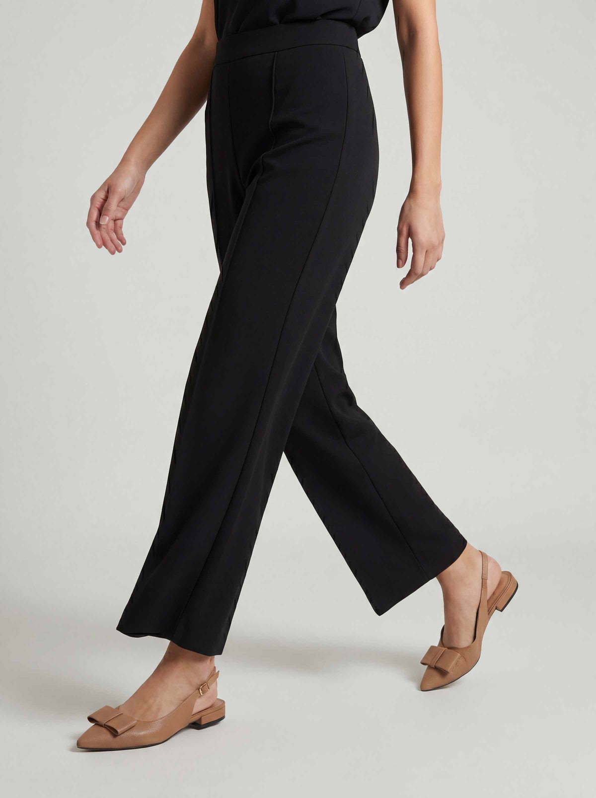 Dyed Pants-Black