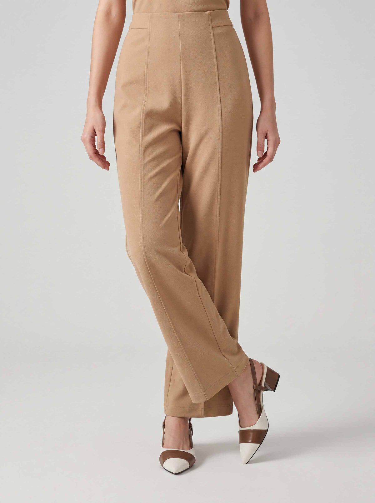 Dyed Pants-Beige