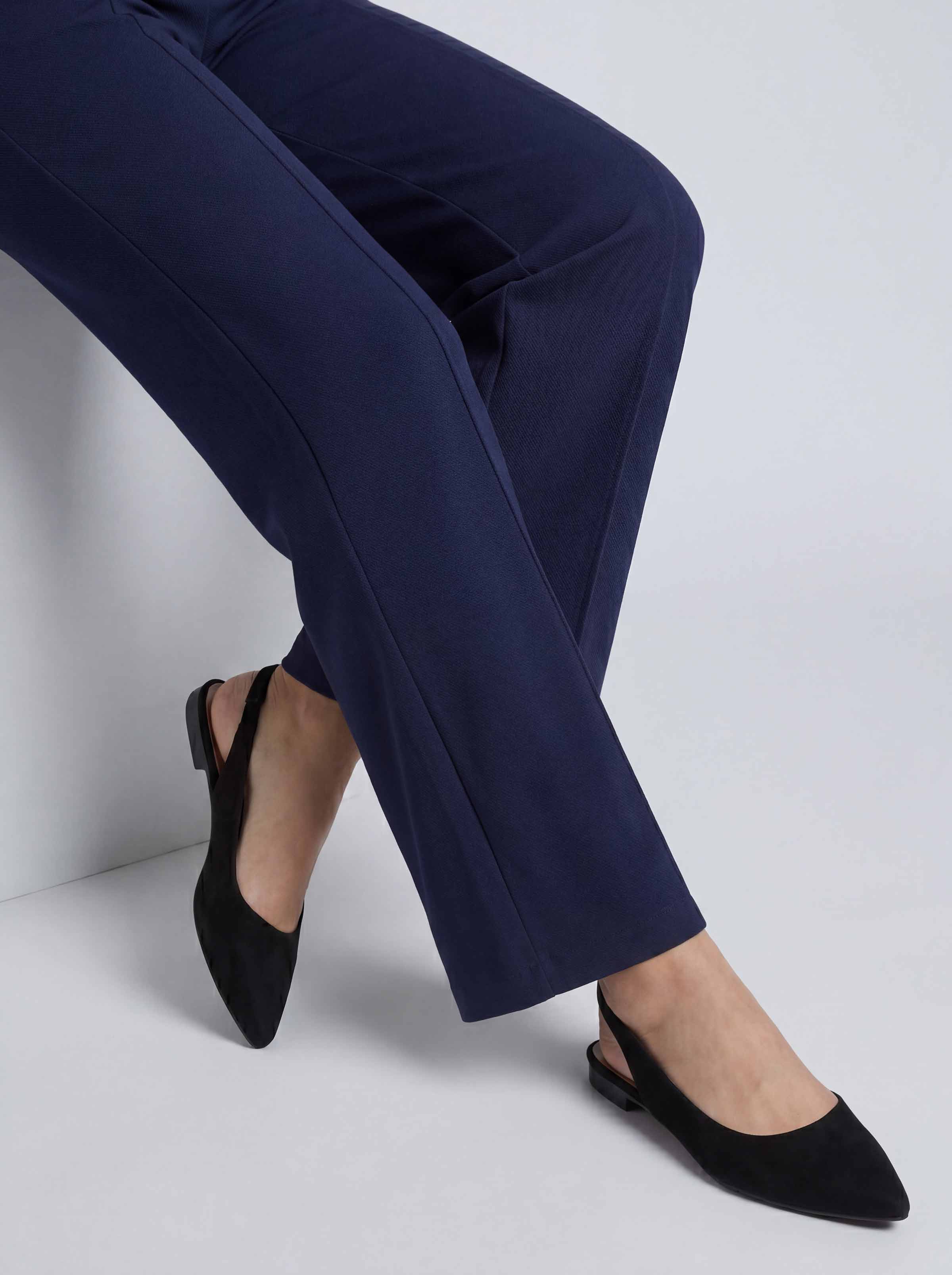 Dyed Pants-Navy