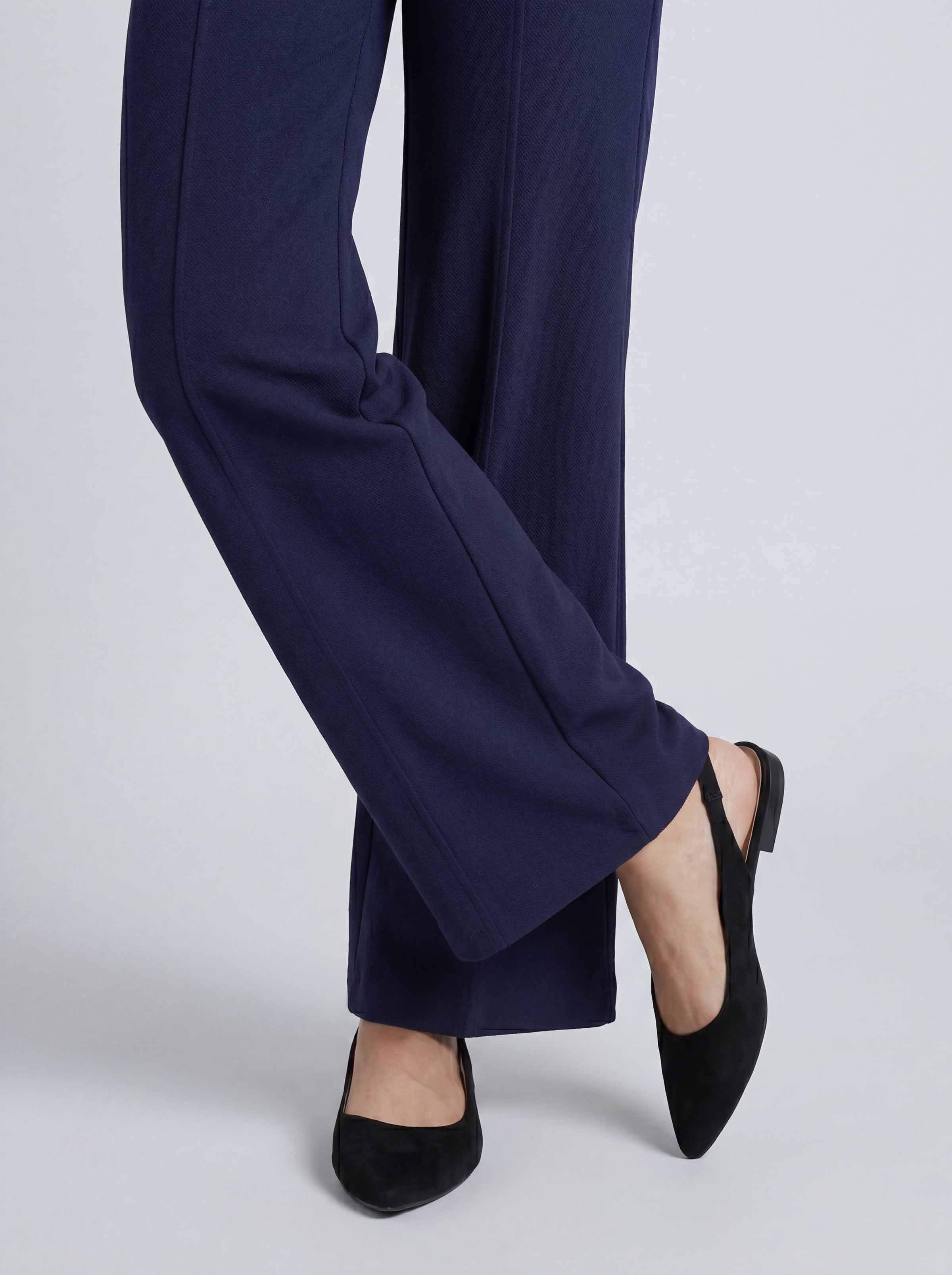 Dyed Pants-Navy