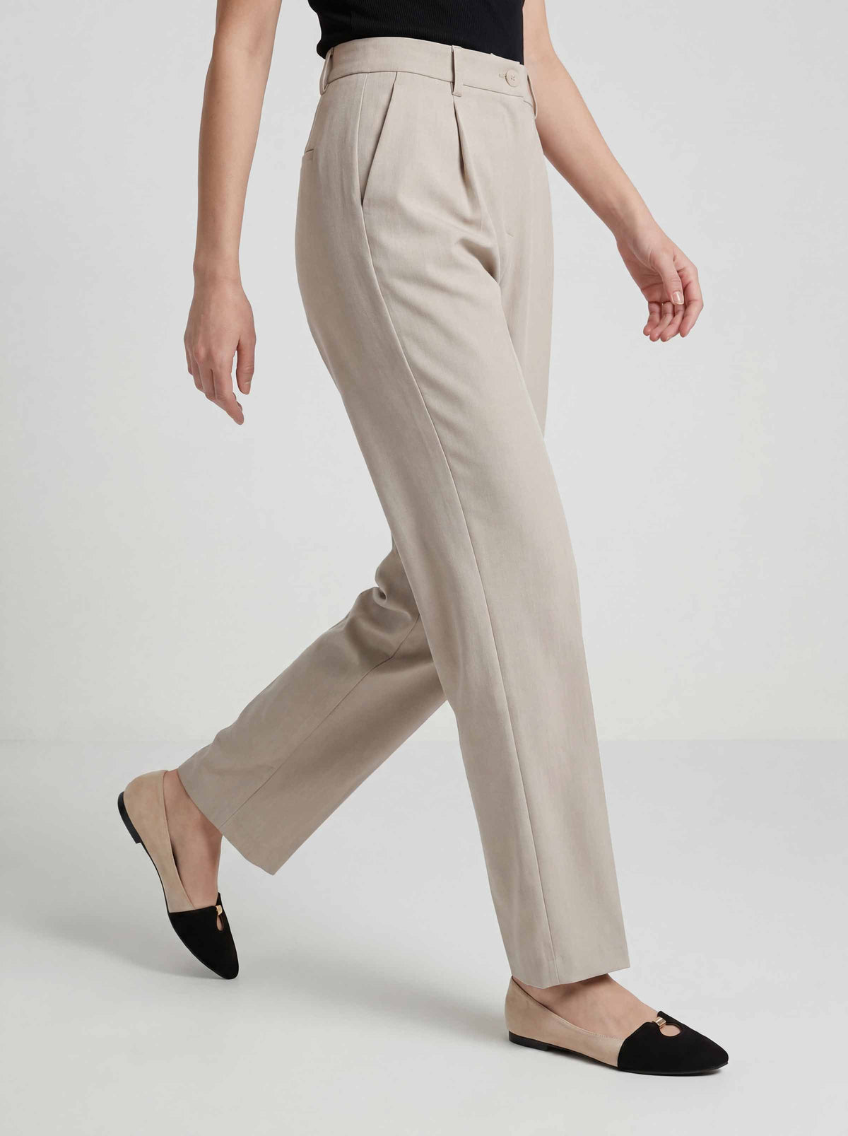 Dyed Pants-Grey
