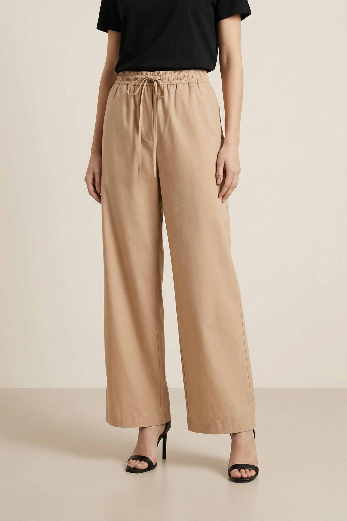 Camel Women Pants-447980129