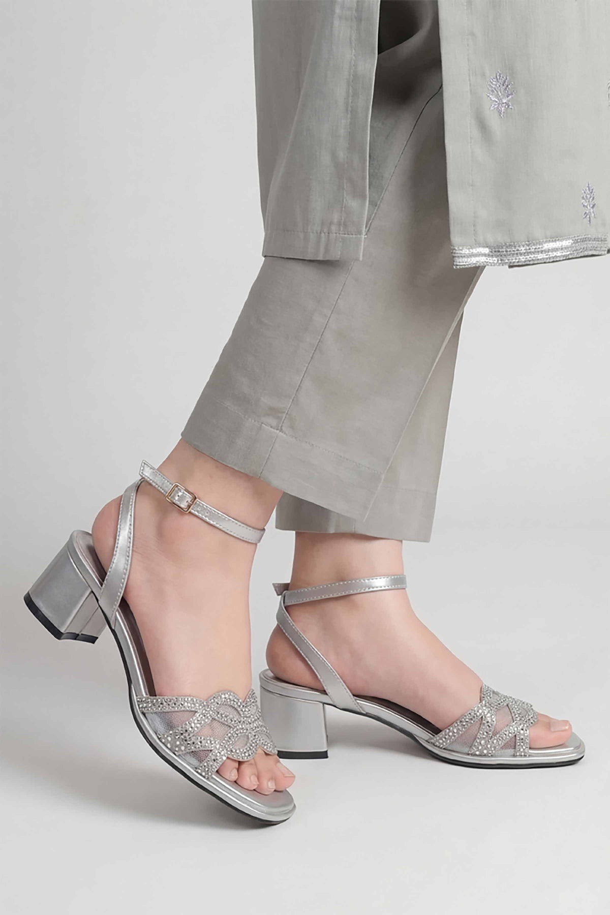 Silver Sandals-449292920