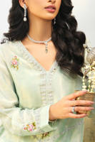 Mint Rose With Dupatta And Pants