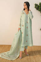 Mint Rose With Dupatta And Pants