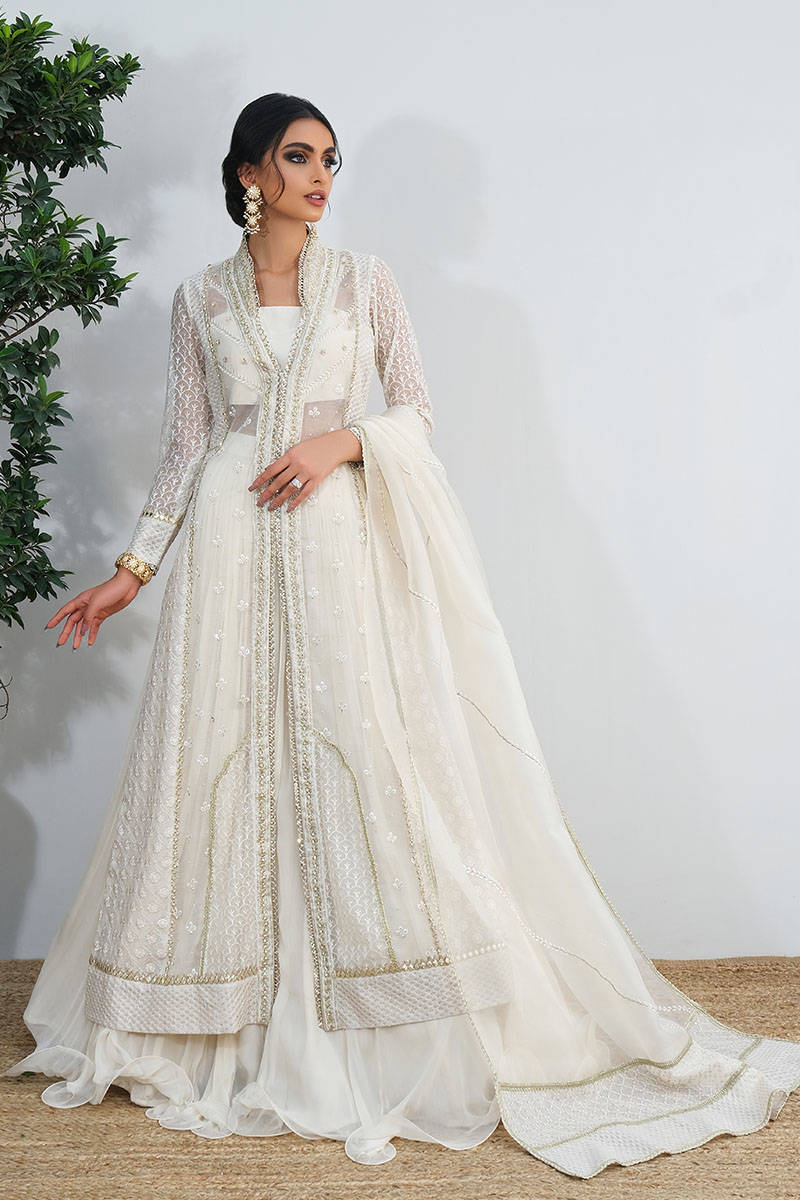 Lakhnavi Gown With Lehnga