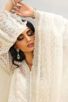 White Sparkle With Dupatta