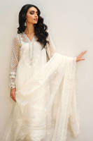 White Sparkle With Dupatta